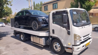 حمل خودرو تصادفی