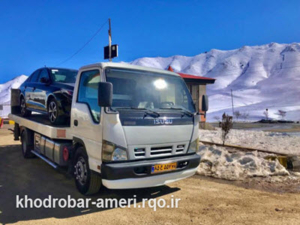 حمل خودرو در غرب تهران با جرثقیل یدک کش سیار | خودروبری عامری