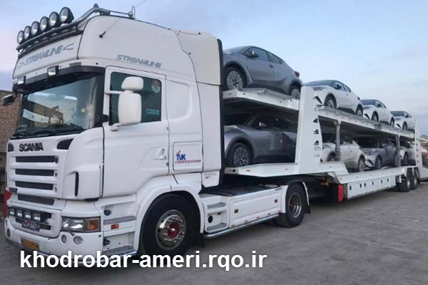 حمل خودرو به سراسر کشور